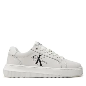 Obrázek produktu Sneakersy Calvin Klein Jeans Chunky Cupsole Laceup Mon Lth Wn YW0YW00823 Bílá