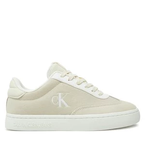 Obrázek produktu Sneakersy Calvin Klein Jeans Classic Cupsole Low Mix Mg Wn YW0YW01636 Écru