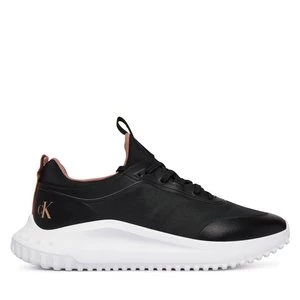 Obrázek produktu Sneakersy Calvin Klein Jeans Eva Runner Laceup Sock Mat Mix YW0YW02064 Černá