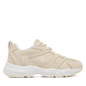 Obrázek produktu Sneakersy Calvin Klein Jeans Retro Tennis Low Mg Mix Media Wn YW0YW01639 Écru Krémová