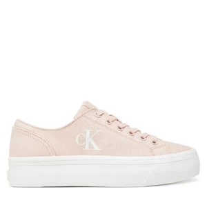 Obrázek produktu Sneakersy Calvin Klein Jeans Vulc Flatform Low Cv Mg YW0YW01763 Oranžová
