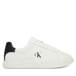 Obrázek produktu Sneakersy Calvin Klein Low Pro Cup Laceup Lth Moire HW0HW02845 Bílá