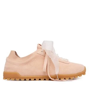 Obrázek produktu Sneakersy Calvin Klein Low Profile Run Mg Sue Db Laces HW0HW03150 Světle růžová