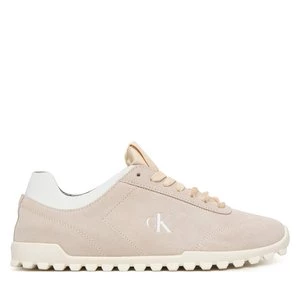 Obrázek produktu Sneakersy Calvin Klein Low Profile Run MG Sue HW0HW03150 Béžová