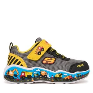 Obrázek produktu Sneakersy Skechers Play Scene 407312N/BKYL Šedá