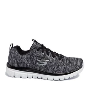 Obrázek produktu Sneakersy Skechers Twisted Fortune 12614/BKW Šedá