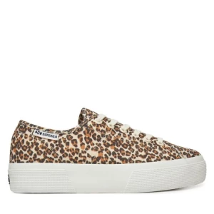 Obrázek produktu Sneakersy Superga Platform Leopard Print Hnědá