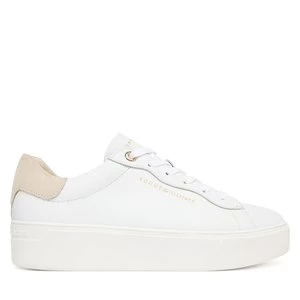 Obrázek produktu Sneakersy Tommy Hilfiger Chic Platform Cupsole Sneaker FW0FW09021 Bílá