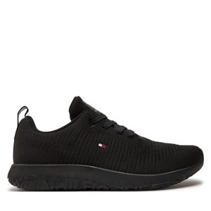 Obrázek produktu Sneakersy Tommy Hilfiger Corporate Knit Rib Runner FM0FM02838 Černá