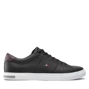 Obrázek produktu Sneakersy Tommy Hilfiger Essential Leather Detail Vulc FM0FM04047 Černá