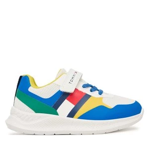 Obrázek produktu Sneakersy Tommy Hilfiger Flag Low Cut Lace-Up/Velcro T1X9-34369-1843 M Barevná