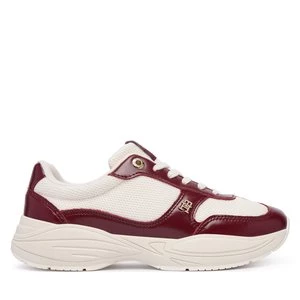 Obrázek produktu Sneakersy Tommy Hilfiger Modern Runner Shiny Leather FW0FW09413 Bordó