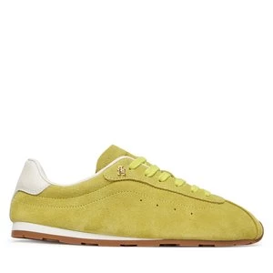 Obrázek produktu Sneakersy Tommy Hilfiger Th Bella Low Runner Suede FW0FW09189 Zelená
