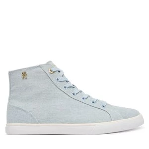 Obrázek produktu Sneakersy Tommy Hilfiger Th Chic Low Profile Mid Cut FW0FW09356 Světle modrá