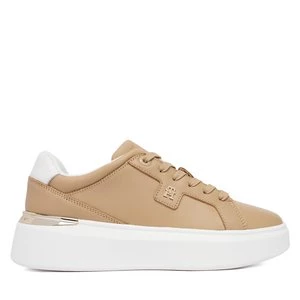 Obrázek produktu Sneakersy Tommy Hilfiger Th Chic Platform FW0FW09396 Hnědá