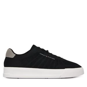 Obrázek produktu Sneakersy Tommy Hilfiger Th Court Knit FM0FM05823 Černá