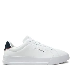 Obrázek produktu Sneakersy Tommy Hilfiger Th Court Lth Detail Ess FM0FM05367 Bílá