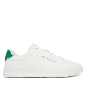 Obrázek produktu Sneakersy Tommy Hilfiger Th Court Lth Detail Ess FM0FM05367 Bílá