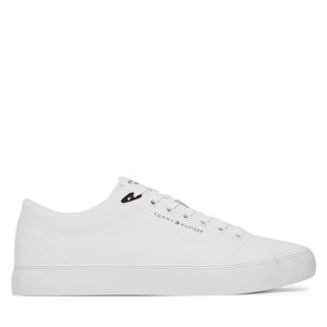 Obrázek produktu Sneakersy Tommy Hilfiger Th Hi Vulc Core Low Lth Ii Ess FM0FM05511 Bílá