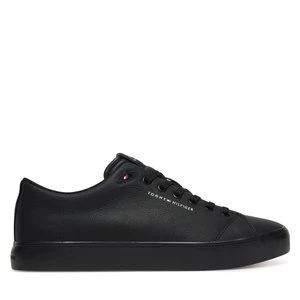 Obrázek produktu Sneakersy Tommy Hilfiger Th Hi Vulc Core Low Lth Ii Ess FM0FM05511 Černá