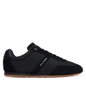 Obrázek produktu Sneakersy Tommy Hilfiger Th Lo Run Icon Summer Mix FM0FM05905 Černá
