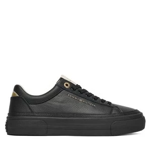 Obrázek produktu Sneakersy Tommy Hilfiger Th Platform Sneaker Tumbled Ltr FW0FW09018 Černá