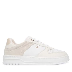 Obrázek produktu Sneakersy Tommy Hilfiger Th Sporty Cupsole Tumbled Ltr FW0FW09024 Écru