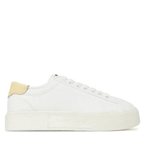 Obrázek produktu Sneakersy Tommy Jeans Tjw Flatform Canvas Sneaker EN0EN02792 Écru