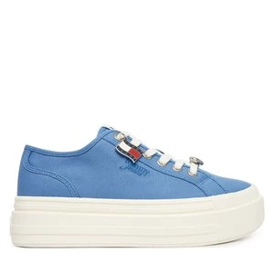 Obrázek produktu Sneakersy Tommy Jeans Tjw Flatform Sneaker Charms EN0EN02959 Modrá