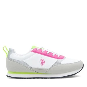 Obrázek produktu Sneakersy U.S. Polo Assn. NOBIK013 Bílé zlato