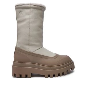 Obrázek produktu Sněhule Calvin Klein Jeans Flatform Chelsea Boot Padded YW0YW01558 Béžová