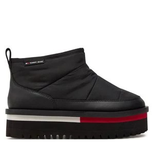 Obrázek produktu Sněhule Tommy Jeans Tjw Nylon Flatform Boot Wl EN0EN02689 Černá