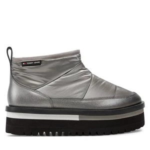 Obrázek produktu Sněhule Tommy Jeans Tjw Nylon Flatform Boot Wl EN0EN02689 Stříbrná