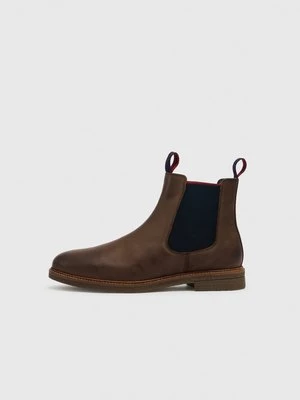 Obrázek produktu Šněrovací kotníkové boty Ben Sherman hnědá