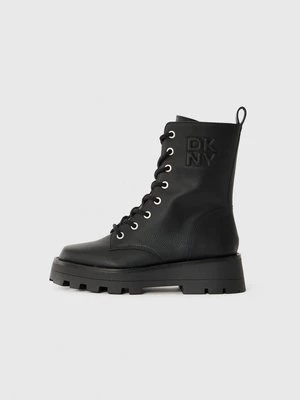 Obrázek produktu Šněrovací kotníkové boty DKNY černá