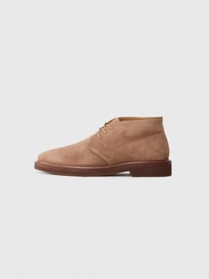 Obrázek produktu Šněrovací kotníkové boty Steve Madden světle hnědošedá