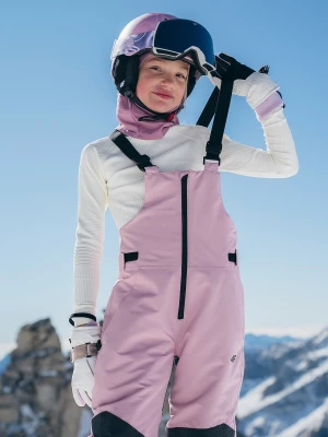Obrázek produktu Snowboardové kalhoty membrána 10000 dívčí - růžové 4F