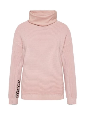 Obrázek produktu Soccx Svetr  růžová / černá