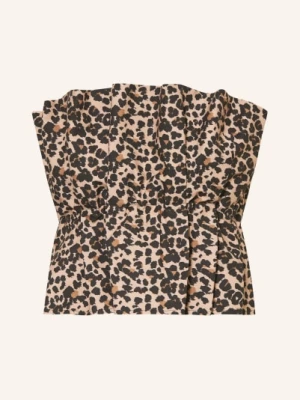 Obrázek produktu Sosue Cropped Top béžová / hnědá / černá