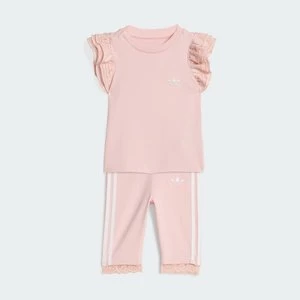 Obrázek produktu SOUPRAVA LACE S TRIČKEM A TŘÍČTVRTEČNÍMI LEGÍNAMI Adidas