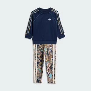 Obrázek produktu Souprava s nadrozměrným horním dílem s kulatým výstřihem a legínami adidas x Liberty London