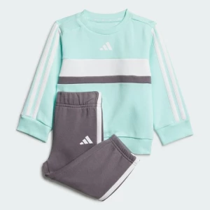 Obrázek produktu Souprava Seasonal Essentials Tiberio 3-Stripes Fleece Crew Kids Adidas