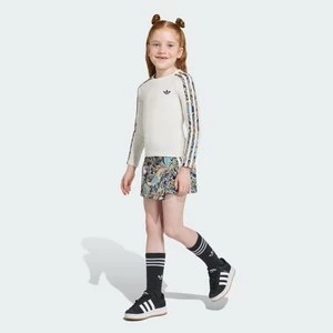 Obrázek produktu SOUPRAVA TOPU S DLOUHÝM RUKÁVEM A ŠORTKOVÉ SUKNĚ SE TŘEMI PROUŽKY Adidas