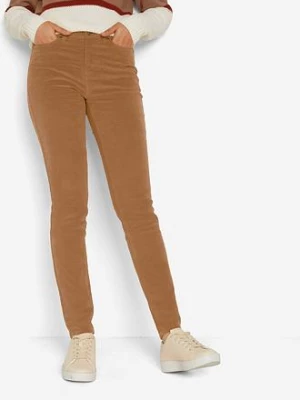 Obrázek produktu Spodnie sztruksowe Skinny ze stretchem bonprix
