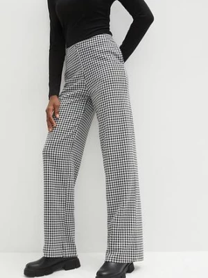 Obrázek produktu Spodnie ze stretchem w pepitkę, wide leg bonprix