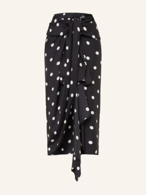 Obrázek produktu Sportmax Hedvábná Sukně Gentile černá / bílá