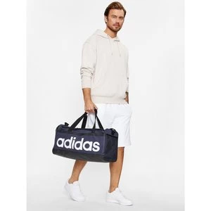 Obrázek produktu Sportovní taška adidas Essentials Linear Duffel Medium HR5349 Tmavomodrá