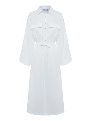 Obrázek produktu St MRLO Šaty 'REISE MIDI DRESS'  bílá