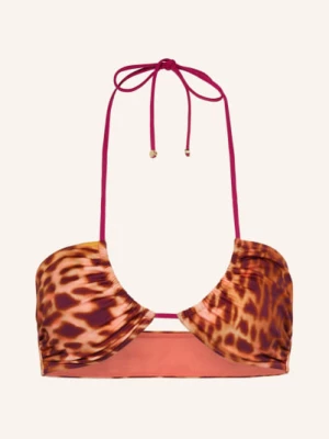 Obrázek produktu Stella Mccartney Swimwear Trojúhelníkový Horní Díl Bikin hnědá / růžová / fialová