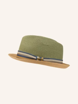 Obrázek produktu Stetson Slaměný Klobouk Licano Trilby Toyo olivová / velbloudí